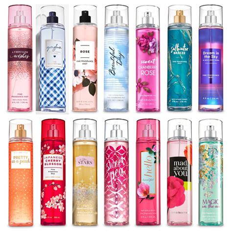 best seller fragrance bath and body works|best bbw body mist.